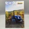 NEW HOLLAND Prospekt Raupen-Traktor TK4000 (ITALIENISCH)
