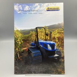 NEW HOLLAND Prospekt Raupen-Traktor TK4000 (ITALIENISCH)