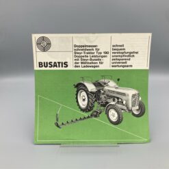 STEYR BUSATIS Prospekt Mähmesser für Traktor 190