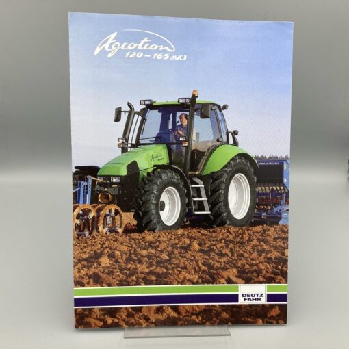 DEUTZ FAHR Prospekt Traktor AGROTRON 120-165 MK3