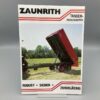 ZAUNRITH Prospekt Tandem-Dreiseiten-Kipper