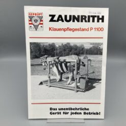 ZAUNRITH Prospekt Klauenpflegestand