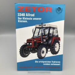 ZETOR Prospekt Traktor 3340 Allrad
