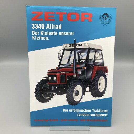 ZETOR Prospekt Traktor 3340 Allrad