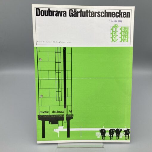DOUBRAVA Prospekt Gärfutterschnecken