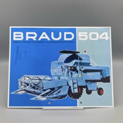 BRAUD Prospekt Mähdrescher 504