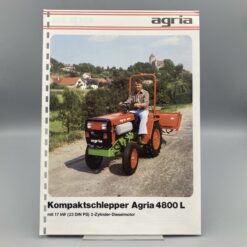 AGRIA Prospekt Kompaktschlepper 4800L