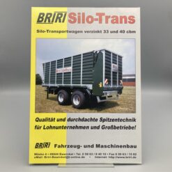 BRIRI Prospekt Silo-Transportwagen
