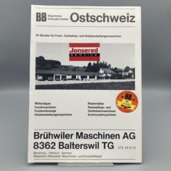 BRÜHWILER BB Maschinen Einkaufs-Center Mappe mit div. Preislisten