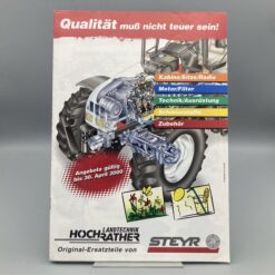 HOCHRATHER Landtechnik Prospekt STEYR-Ersatzteile