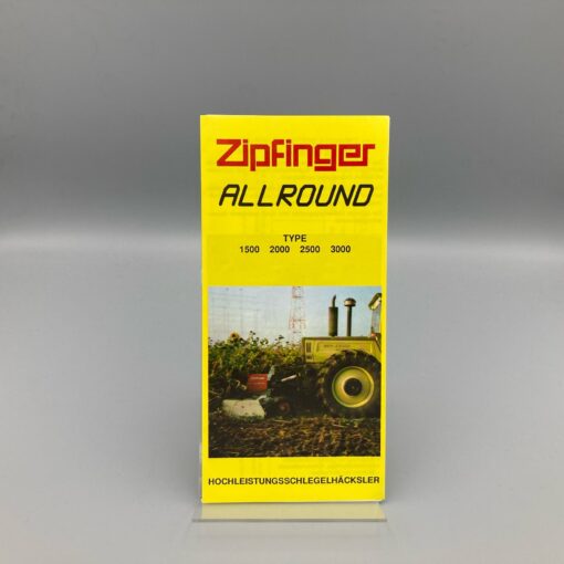 ZIPFINGER Prospekt Schlegelhäcksler