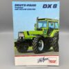DEUTZ FAHR Prospekt Traktor DX8