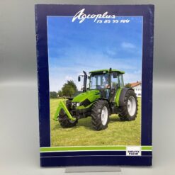 DEUTZ FAHR Prospekt Traktor AGROPLUS 75/85/95/100