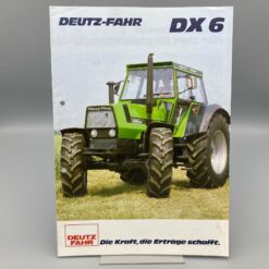 DEUTZ FAHR Prospekt Traktor DX6