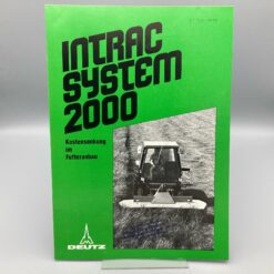 DEUTZ Prospekt Traktor Intrac System 2000