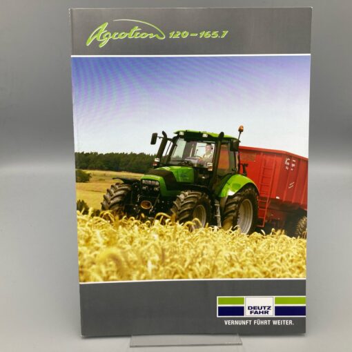 DEUTZ FAHR Prospekt Traktor AGROTRON 120-165.7