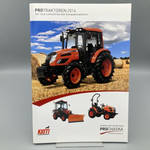 KIOTI Prospekt Traktoren Programm 2014
