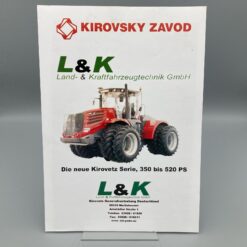 KIROVETS Prospekt Traktor Serie 350 - 520 PS
