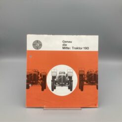 STEYR Prospekt Traktor 190 "genau die Mitte"