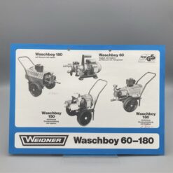 WEIDNER Prospekt Hochdruckreiniger "Waschboy"