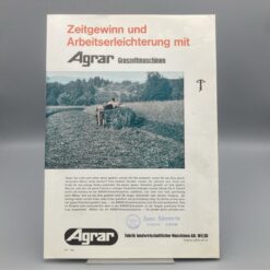 AGRAR Prospekt Graszettmaschinen