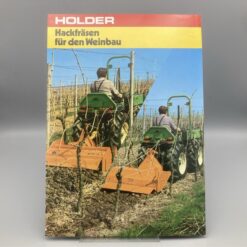 HOLDER Prospekt Hackfräse für den Weinbau
