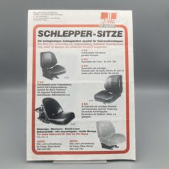 MÜLLER Prospekt Schlepper-Sitze