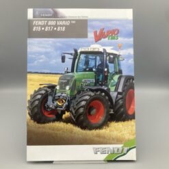 FENDT Prospekt Traktor 800 Vario TMS