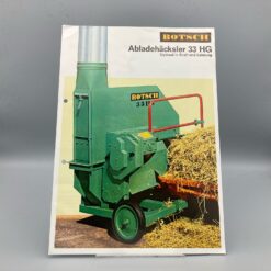 BOTSCH Prospekt Abladehäcksler