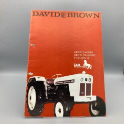 DAVID BROWN Prospekt Traktoren DB