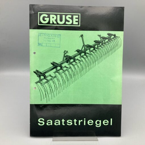 GRUSE Prospekt Saatstriegel