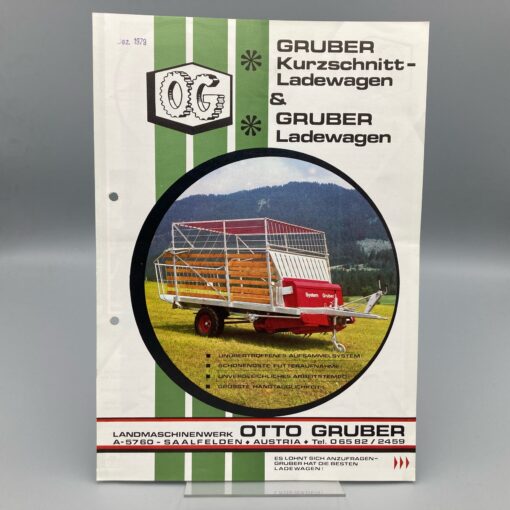 GRUBER Prospekt Ladewagen