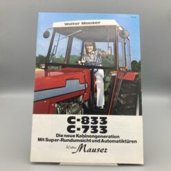 MAUSER Prospekt Traktorkabinen Rundumsicht/ Automatiktüren