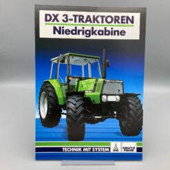 DEUTZ FAHR Prospekt DX3 Traktoren Niedrigkabine