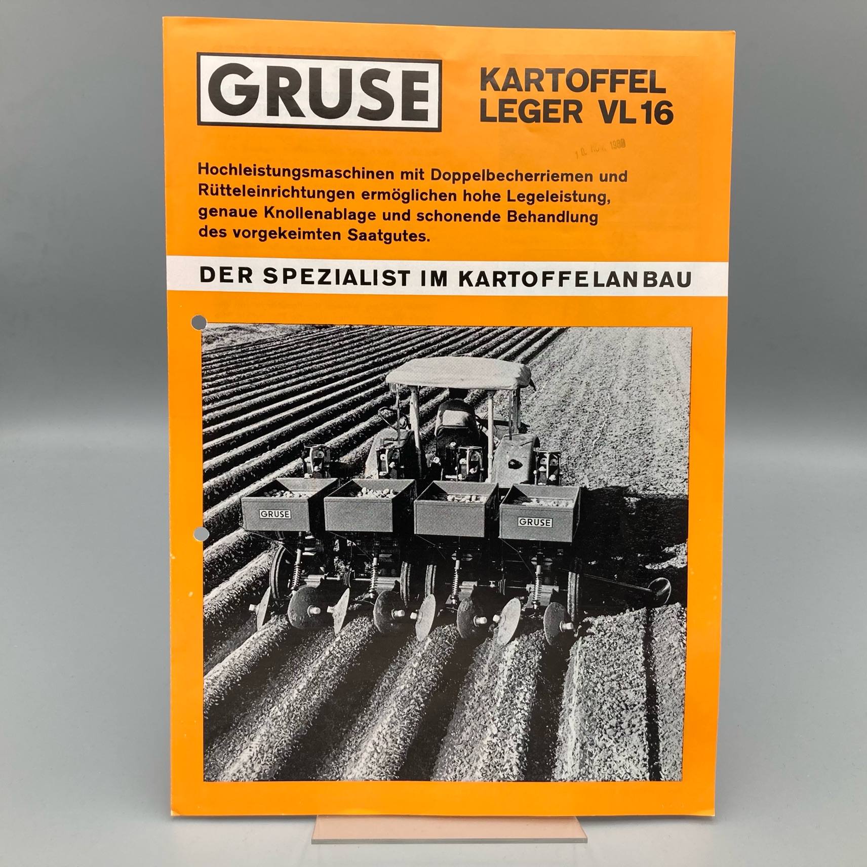 GRUSE Prospekt Kartoffelleger