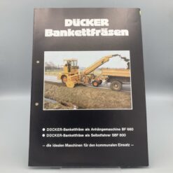 DÜCKER Prospekt Bankettfräsen