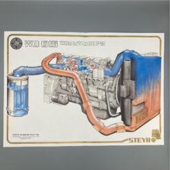 STEYR Poster Motor WD 615