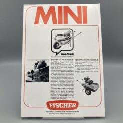 FISCHER Prospekt Zerstäuber FOG/MINI (Französisch)
