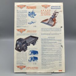 GUTBROD Prospekt/Preisliste Programmübersicht