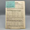 CLAAS Prospekt Strohpressen Preisliste 1938