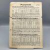 CLAAS Prospekt Strohpressen Preisliste 1936