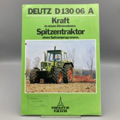 DEUTZ-FAHR Prospekt Traktor D13006A