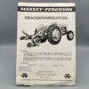 MASSEY-FERGUSON Prospekt Einscharwinkelpflug
