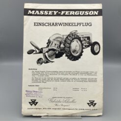 MASSEY-FERGUSON Prospekt Einscharwinkelpflug