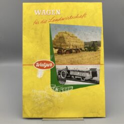 WELGER Prospekt "Wagen für die Landwirtschaft"