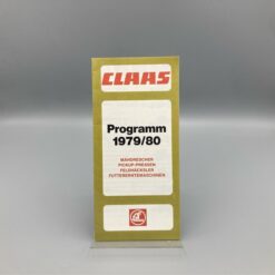 CLAAS Prospekt Programm 1976/80