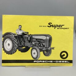 PORSCHE-DIESEL Prospekt Traktor Super Export