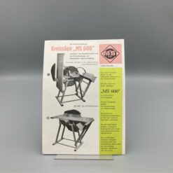MAYER & SCHERZ Prospekt Kreissäge