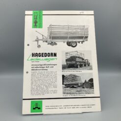 HAGEDORN Prospekt Ladewagen