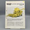 FAHR Prospekt CLAYSON-Mähdrescher M03